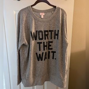 Maternity Sweatshirt, Worth the Wait